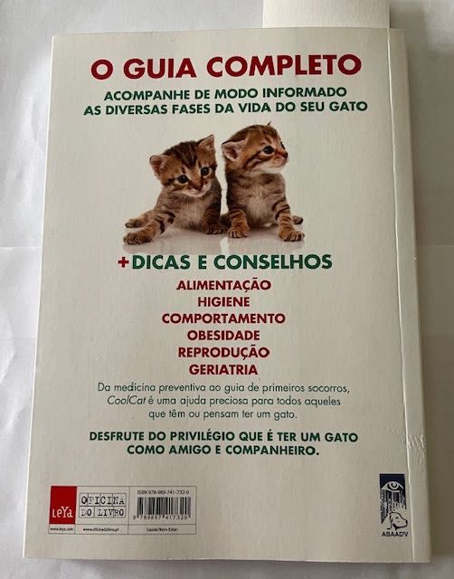 Livro COOL CAT  de Sónia Miranda e Inês Fonseca