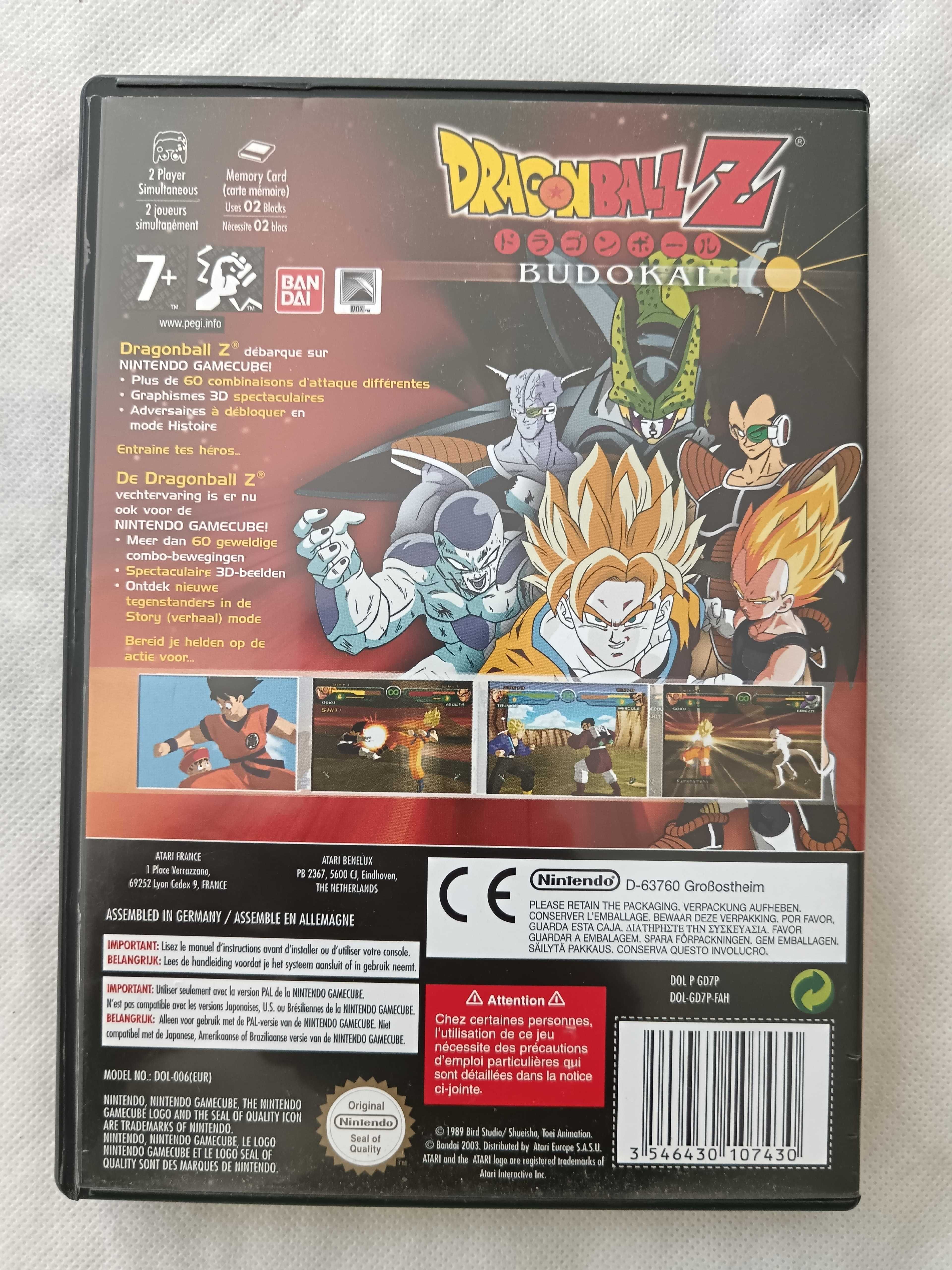 Dragon Ball Z: Budokai [Nintendo GameCube, 2002] Complete - French