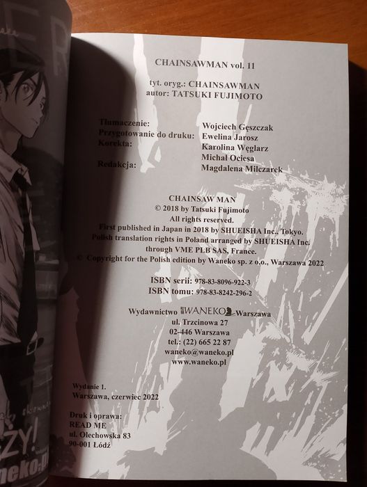 Manga Chainsaw man 10 tom