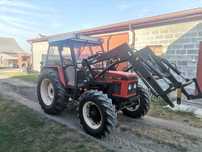 Zetor 7745 Plus #rewers #1993r#Duze koła z turem