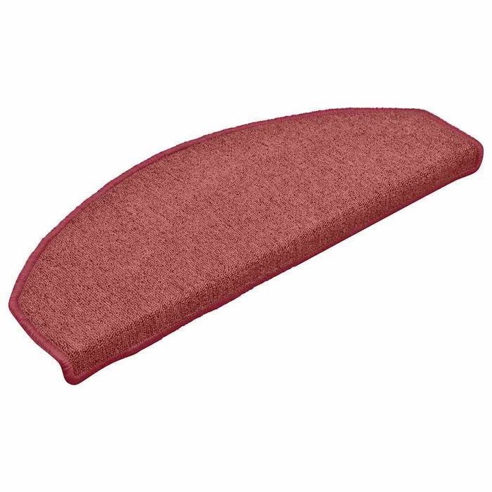 Vidaxl Maty Na Schody 30 Szt. Czerwone 65X24X4 Cm