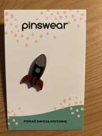 Przypinka Pinswear Rakieta nowa PINS