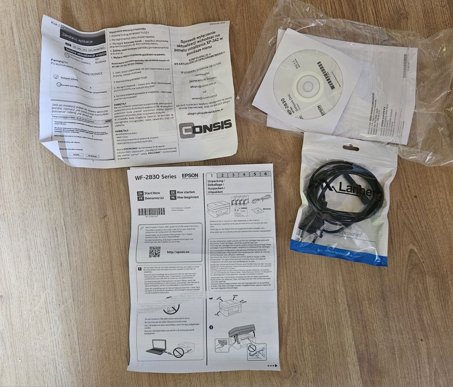 Urządzenie wielofunkcyjne epson WF-2835DWF