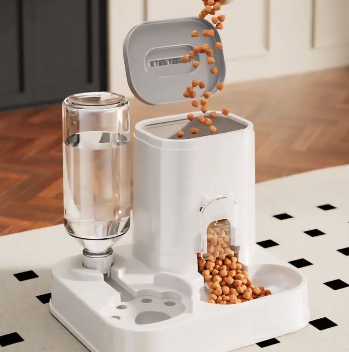 Dispensador automático para os animais!