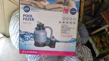 Motor de piscina (Bomba e filtro) com muito pouco uso - GRE/Fluidra