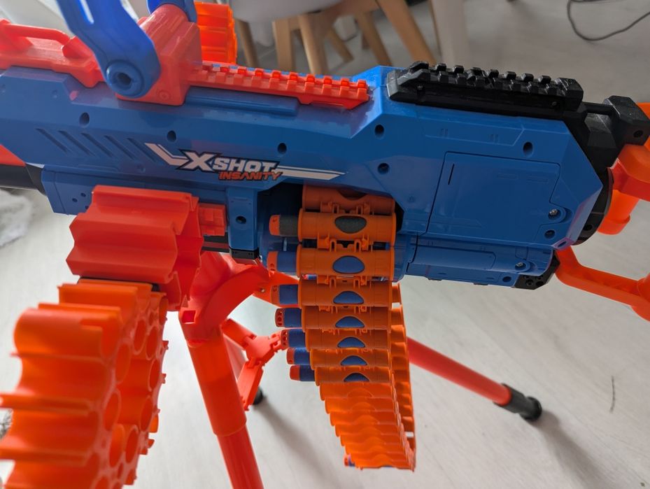 Minigun Automatyczny X-SHOT Insanity Karabin Rage Fire