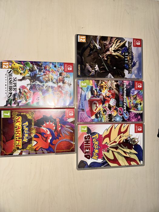 Troco jogos Nintendo Switch