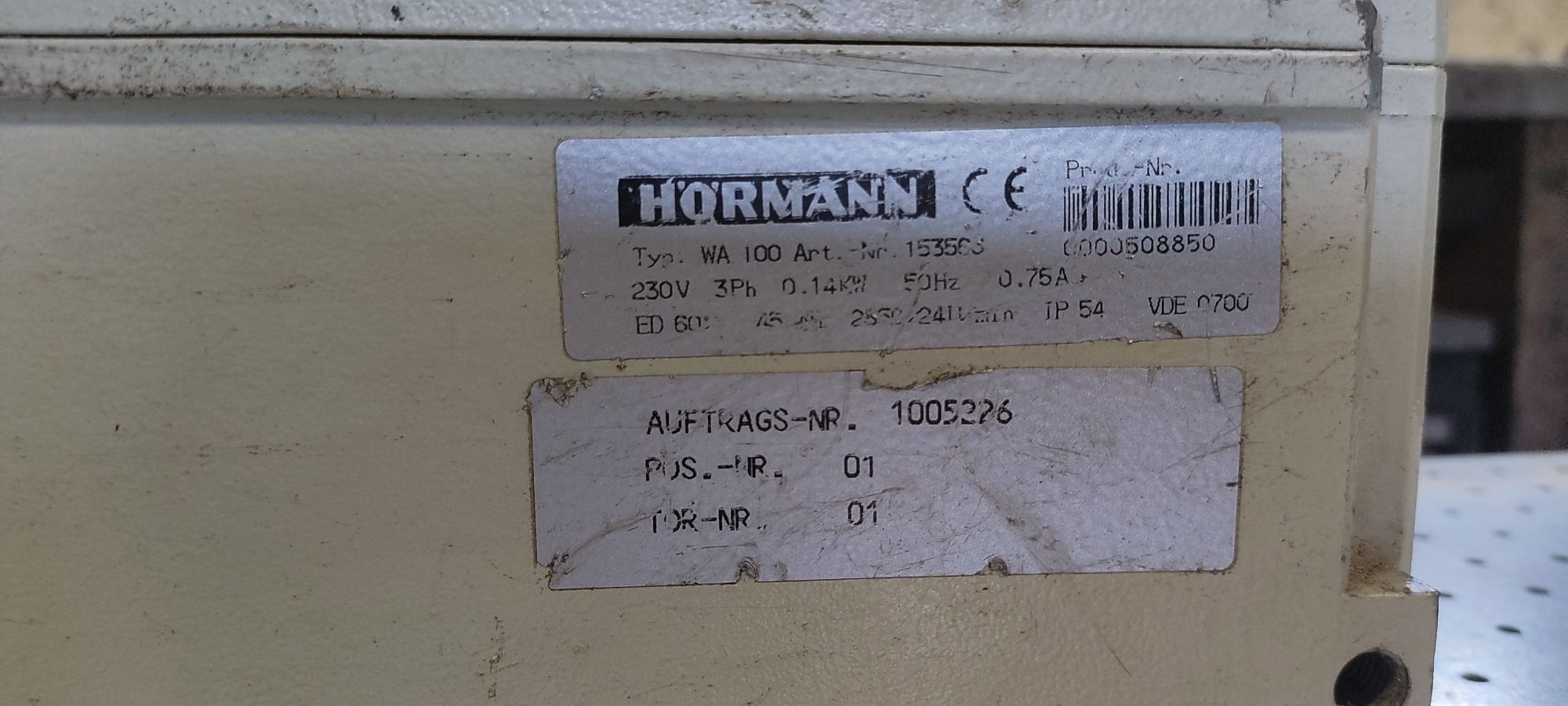 Motor do bramy garażowej hormann