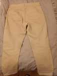 Spodnie jeans kremowe