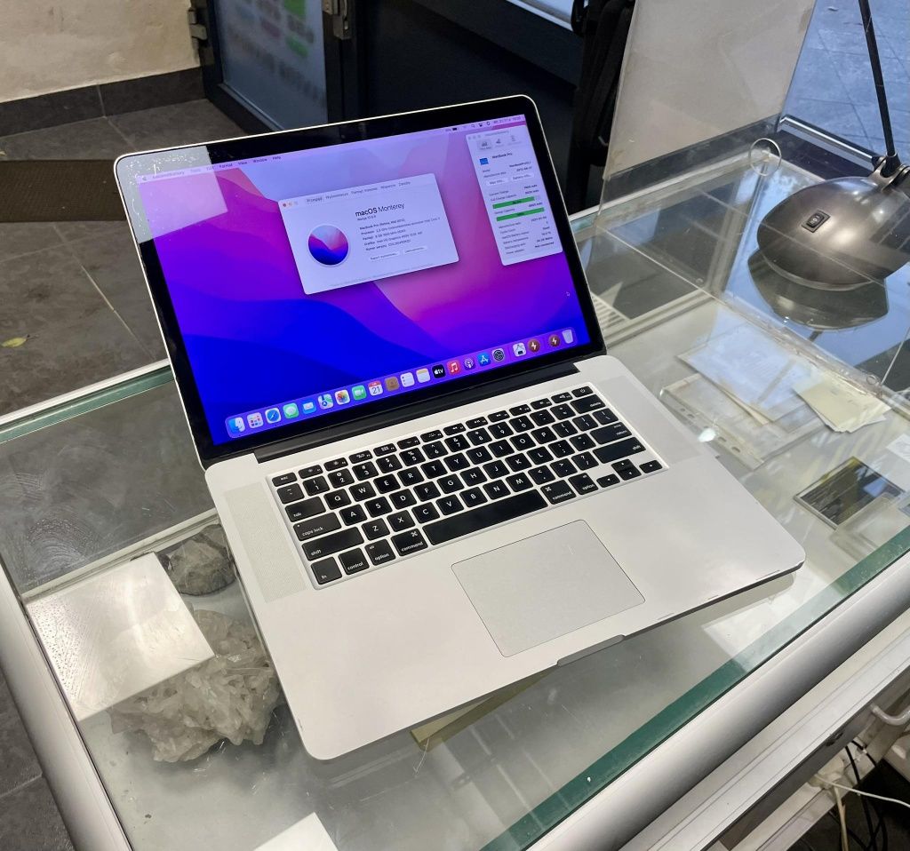 MacBook Pro A1398 i7 4x2,3/8GB/512GB/GT650 Nowa bateria