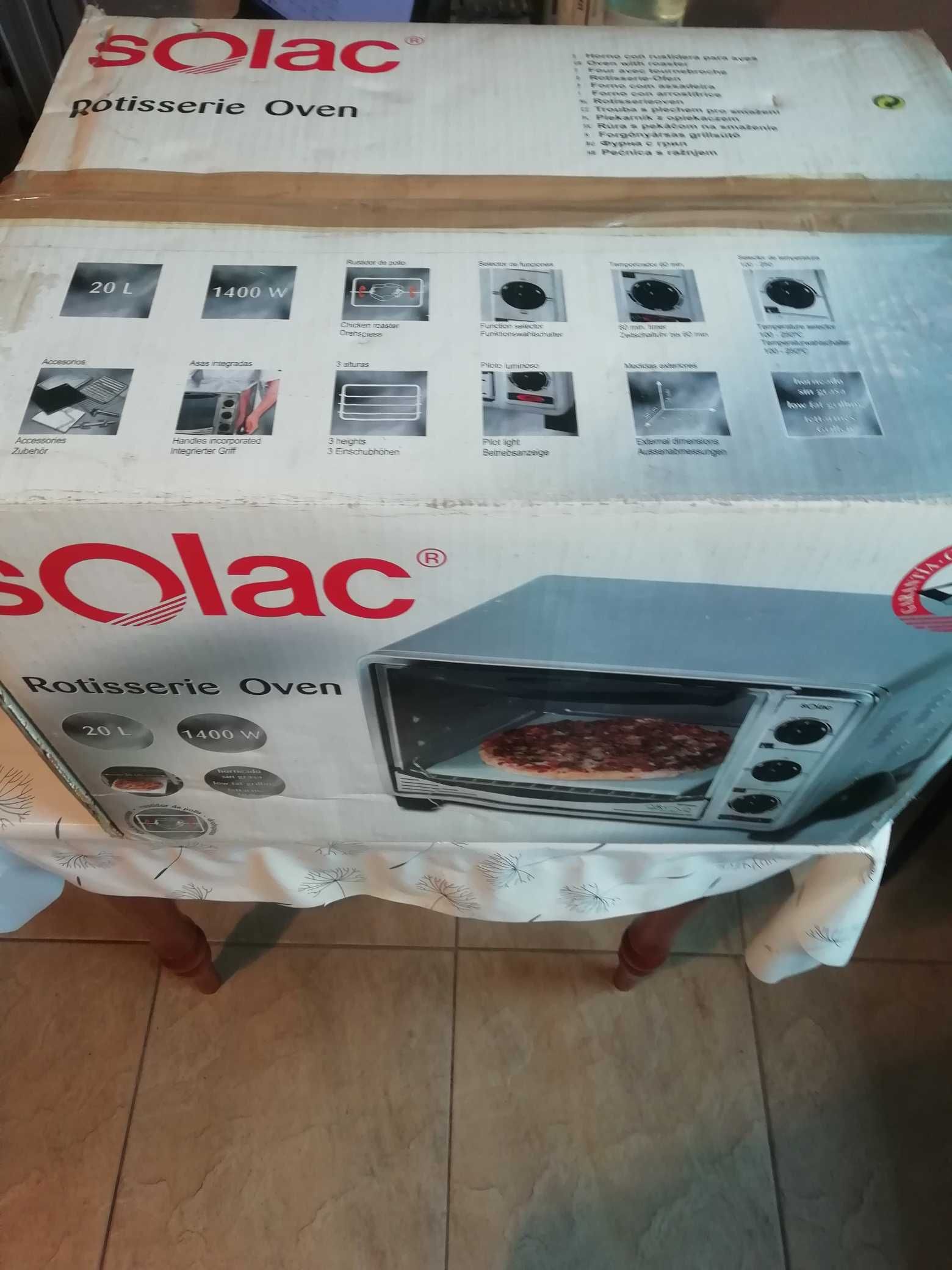 Piecyk elektryczny z grilem ,,Solac,