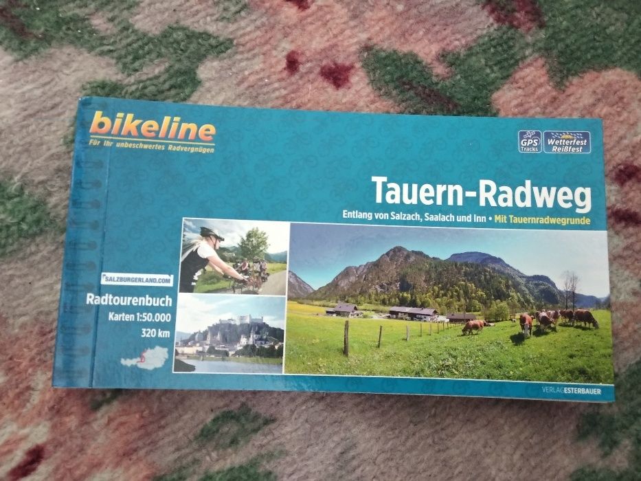 mapa rowerowa Bikeline Tauern-Radweg 1:50 k