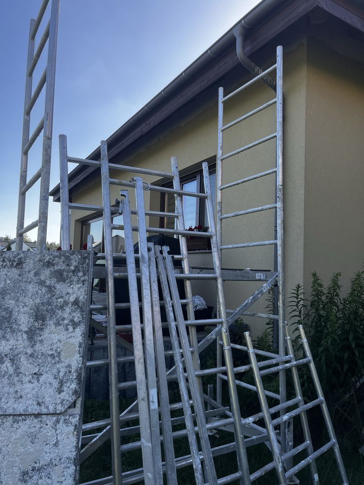 Aluminiowe Rusztowanie jezdne krause clim tec 5m