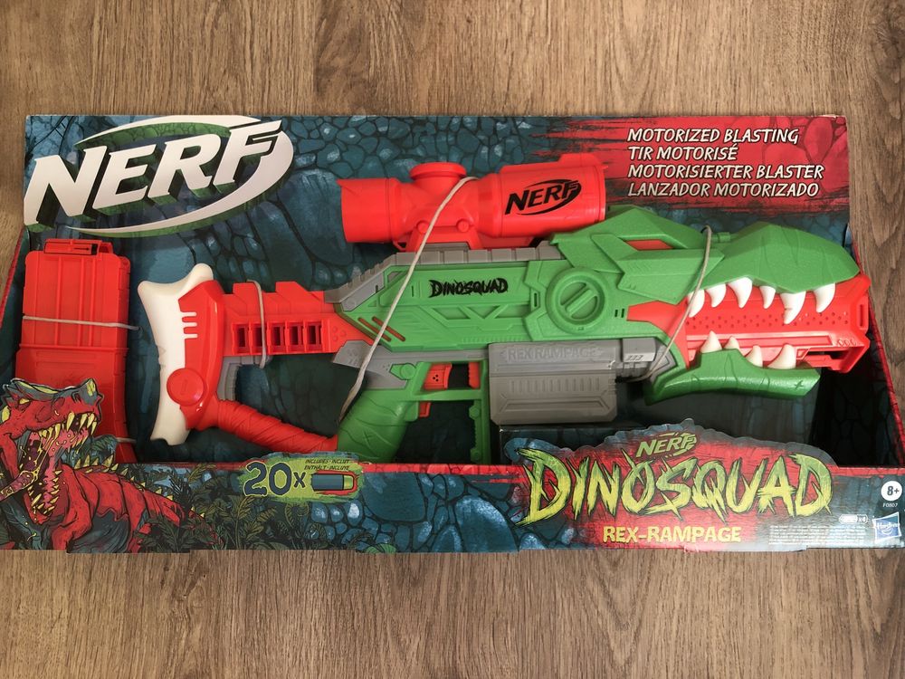 Бластер Nerf Dinosquad Rex-Rampage
