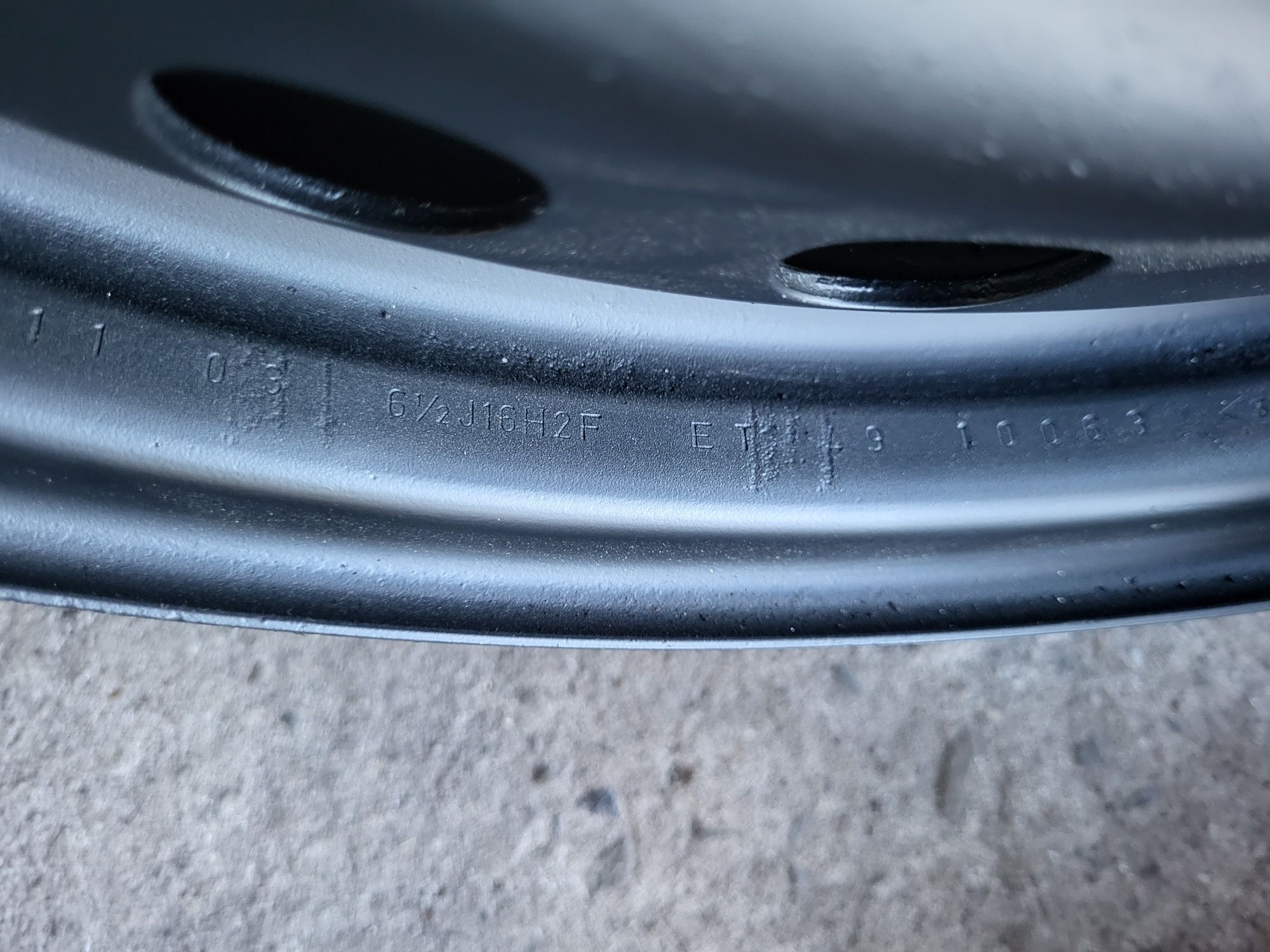 Felgi stalowe 4x100 16cali Renault Scenic, Grand Scenic, Magdalena