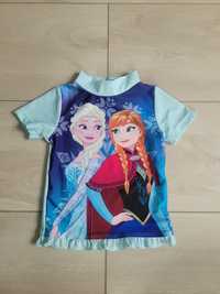 Bluzka bluzeczka kąpielowa ochrona UV Anna Elsa Frozen rozm. 74/80