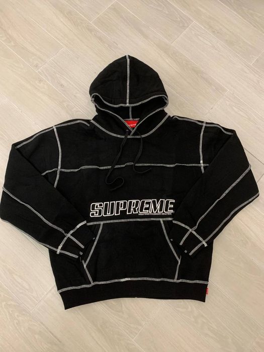 Худі Supreme coverstitch