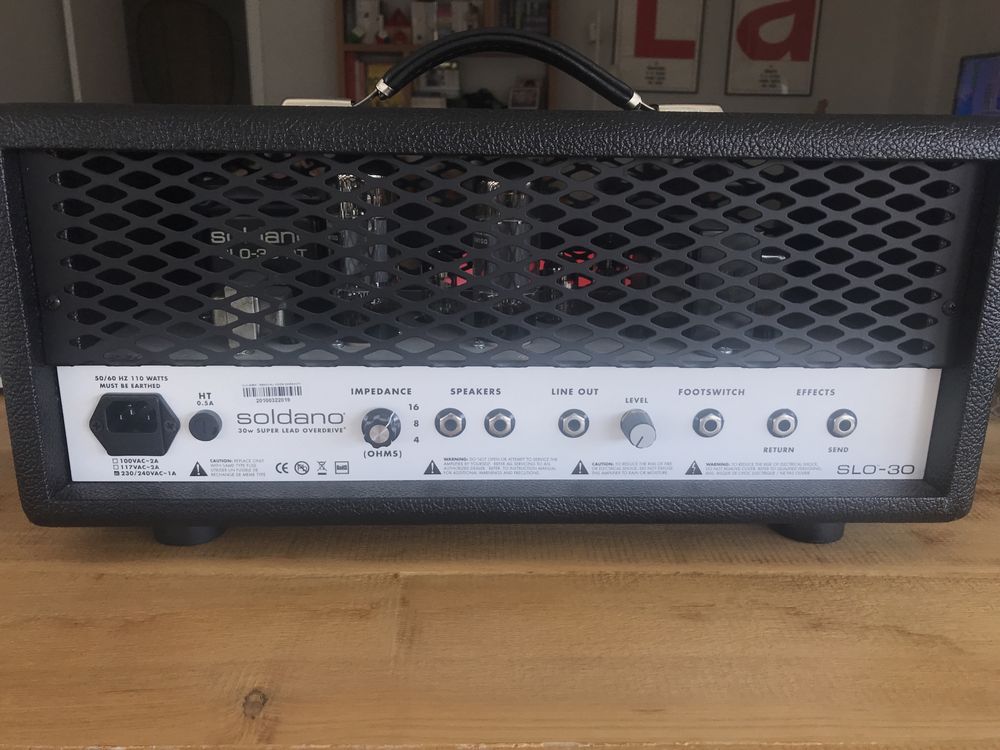 Soldano SLO 30 Cabeça Guitarra
