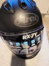 Kask Arai RX-7V r.S Frost Black czarny mat