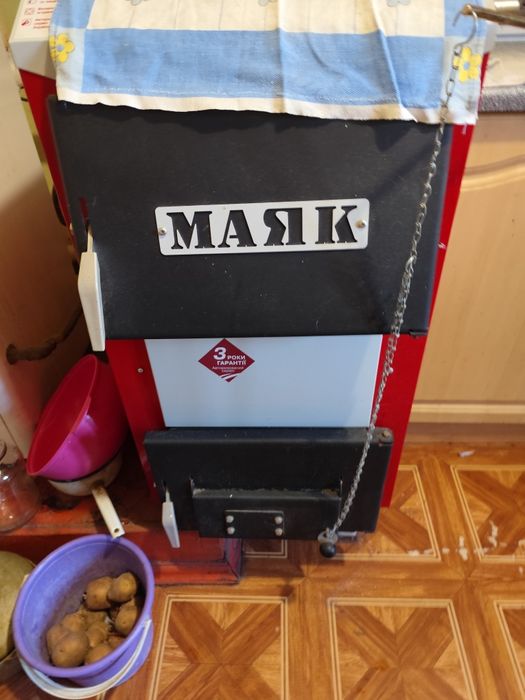 Твердотопливный котел Маяк АОТ 16 + дымоход 5м