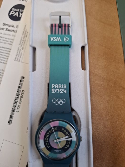 Swatch Pay, Paris 2024