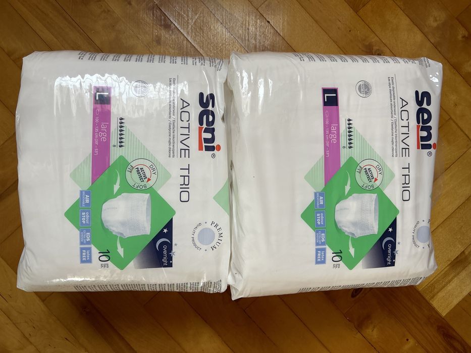 Pampersy seni rozmiar L