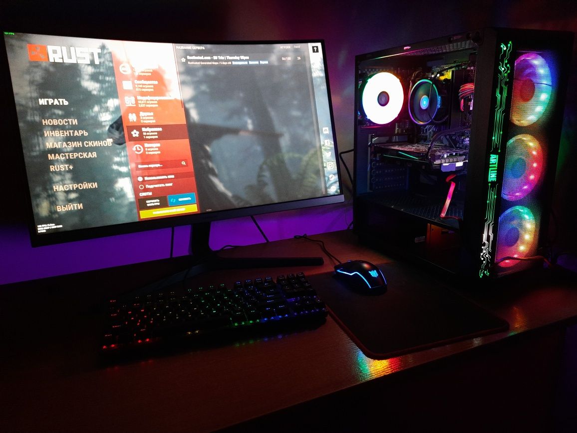 Ігровий пк Ryzen 5 / 32 ГБ ОЗП / GTX 1060 / SSD NVMe