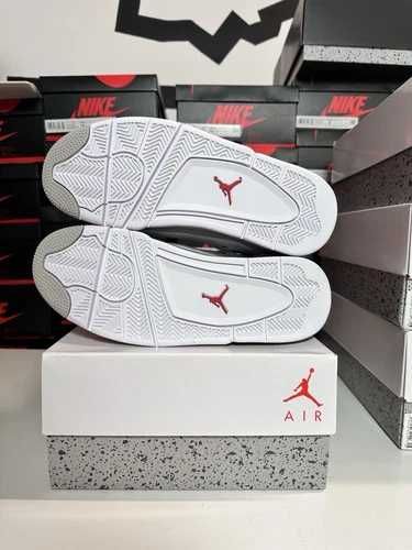 Jordan 4 Retro Białe Oreo Buty codzienne nowe z metką R.39