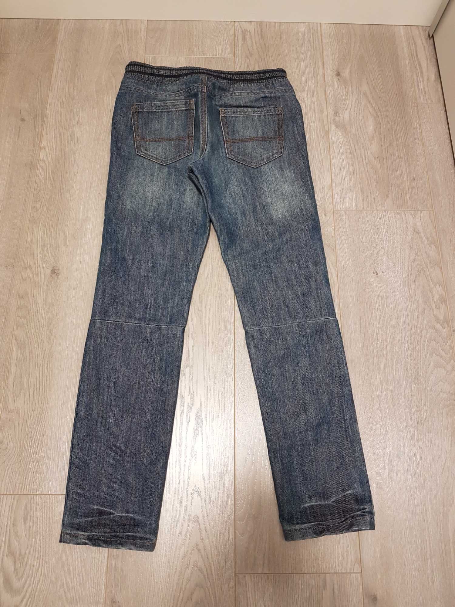 spodnie jeans Primark na gumie 146