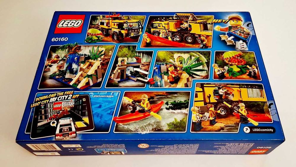 Lego City 60160 Jungle Mobile Lab selado