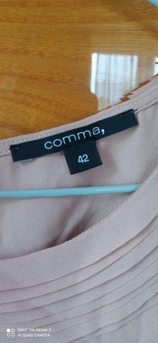 Nowa elegancka różowa bluzka rozmiar 42