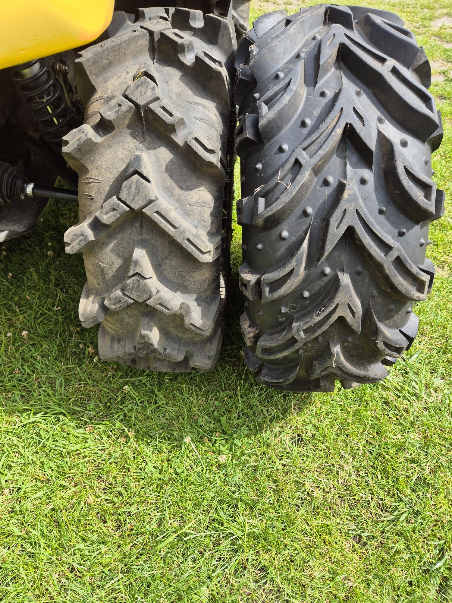 Can-am Quad Opony z felgami 12 4/136 opony destone felgi moose utilit