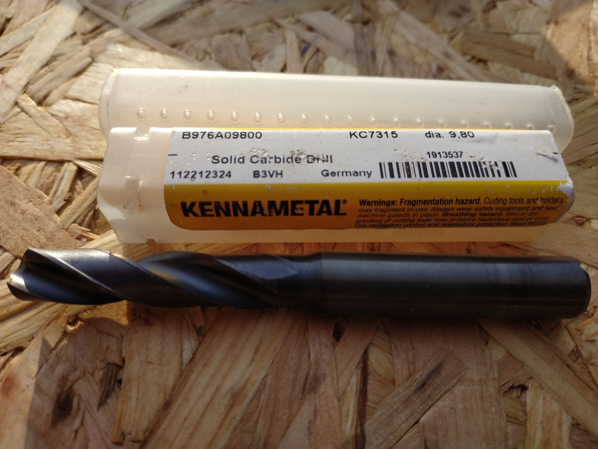 Wiertło węglowe KENNAMETAL KC7315