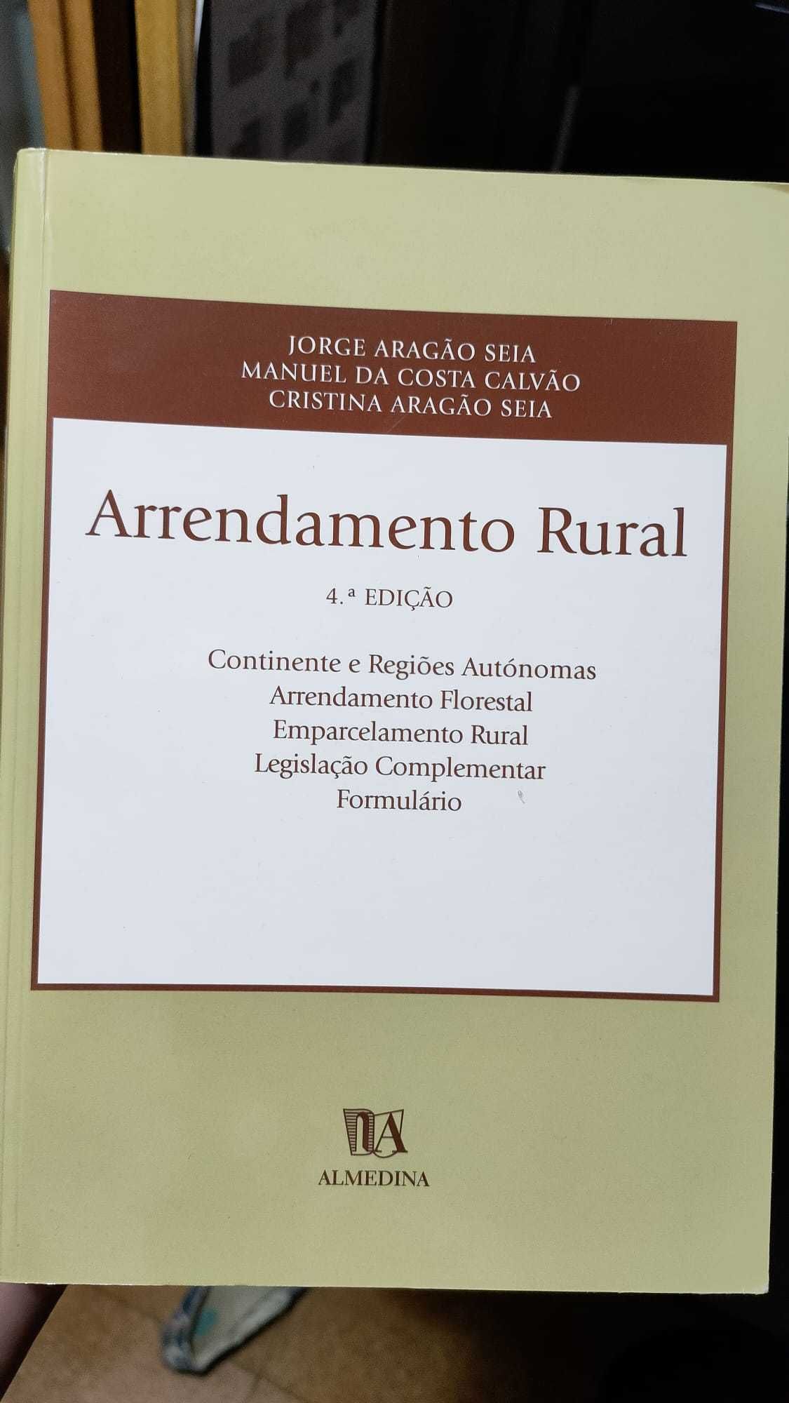 Livro Arrendamento Rural