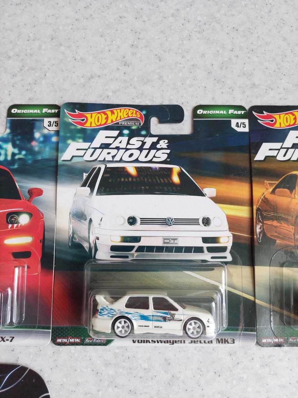 Продам набір Hot Wheels Premium Fast & Furious Original Fast Bundle