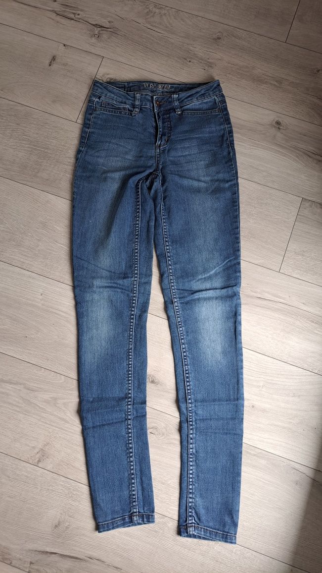 Vero Moda spodnie jeans rurki skinny XS