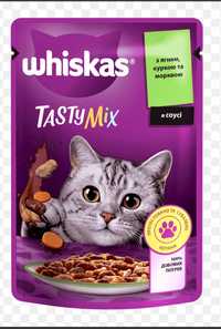Корм для котиків "Whiskas" 85 грам в асортименті