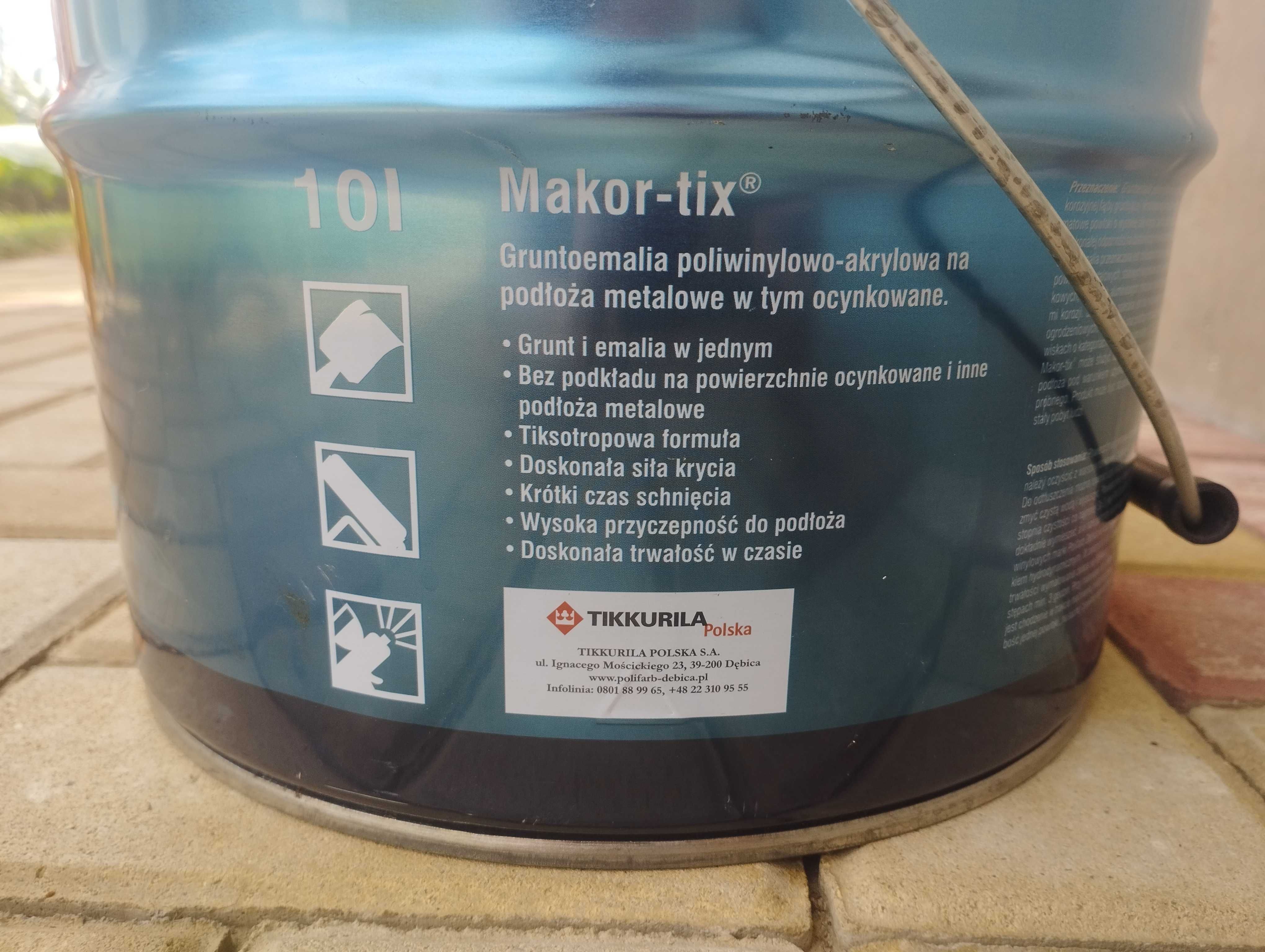 MAKOR-TIX Gruntoemalia na podłoża metalowe - po terminie