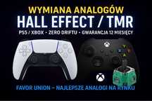 Katowice Wymiana analogów Hall Effect TMR PS5 Xbox Bez drift GWARANCJA