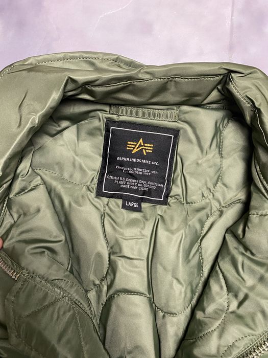 Alpha Industries CWU-45 Bomber Jacket Khaki Бомбер Альфа