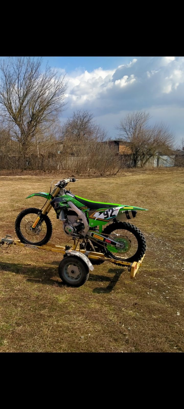 Kawasaki.  Kx450f