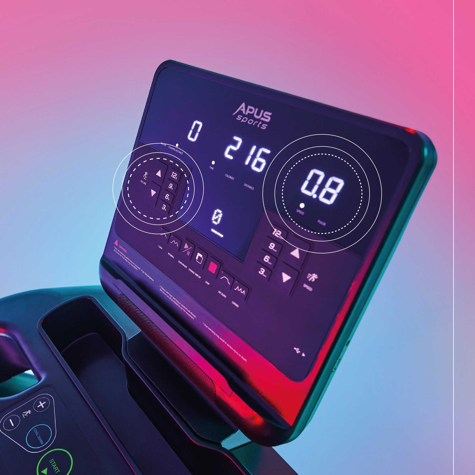 Bieżnia APUS Treadmill T7 LED