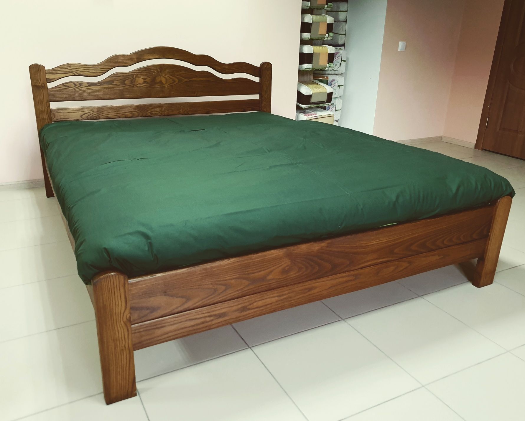Ліжко дерев'яне(ясен цільний),двоспальне,140/200;160/200;180/200