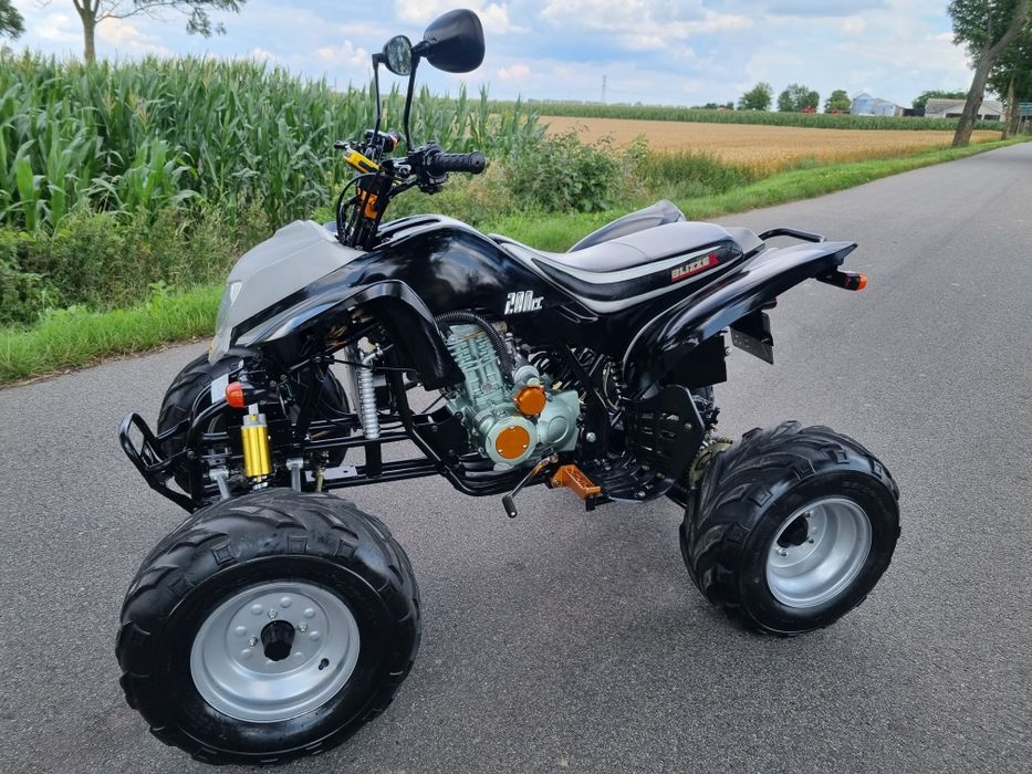 Quad Bashan Blizzer 200/250cc Ciecz JAK NOWY!  Zarejestrowany!