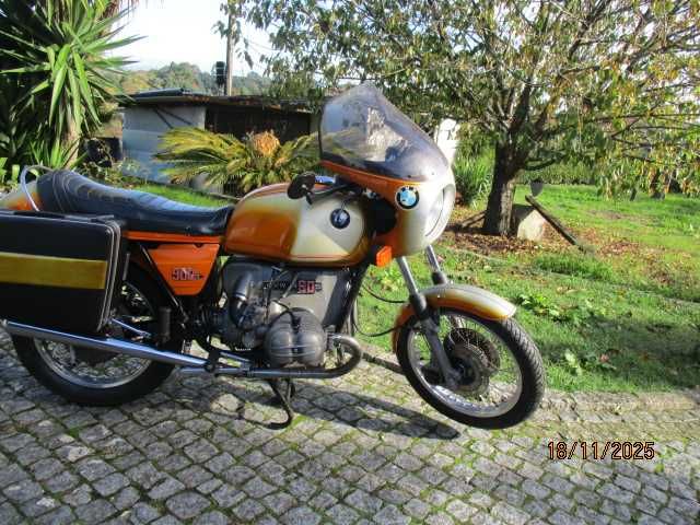 vendo mota bmw r90s 1976 orange daytona