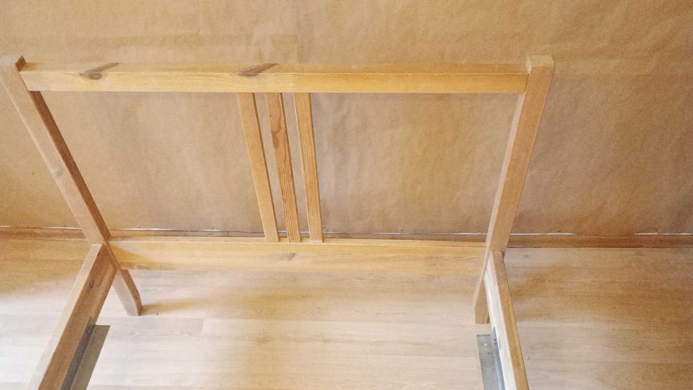 90x200 łóżko IKEA + stelaż JYSK