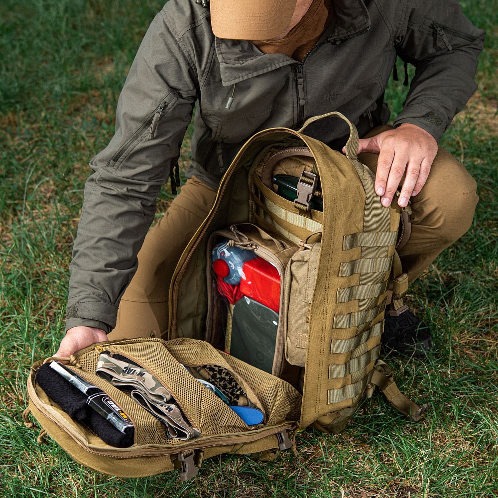 Якісний тактичний M-Tac рюкзак Trooper Pack Coyote