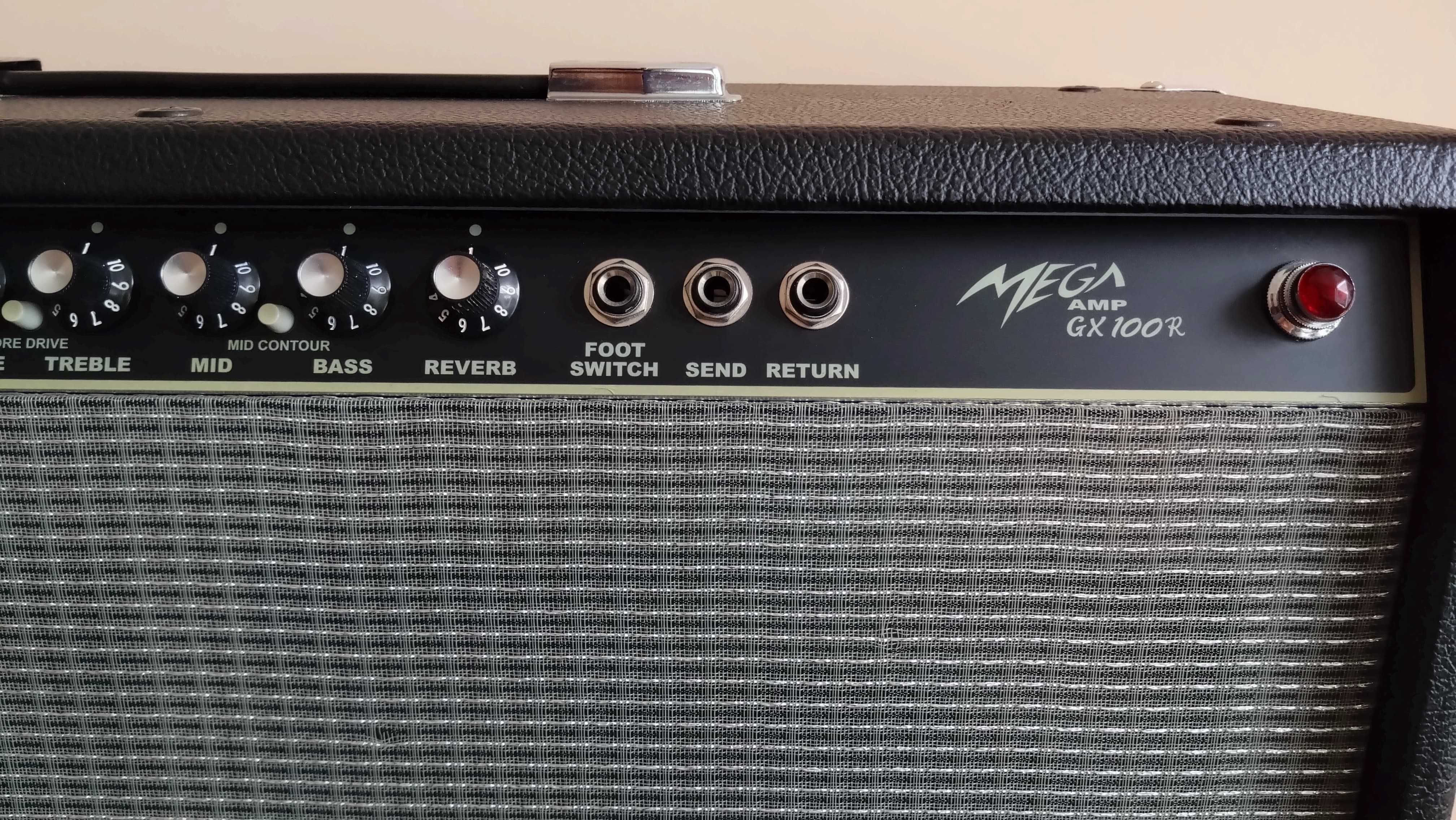 wzmacniacz, Combo, Mega AMP GX100R jak nowy, Okazja, jak Fender