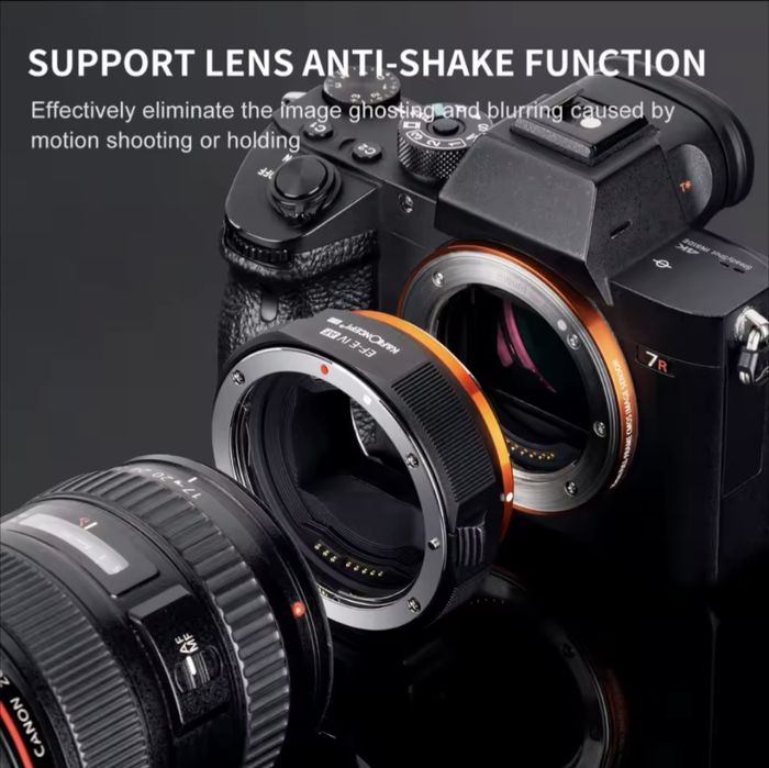 Canon EF на Sony Автофокус / Адаптер K&F EOS-E IV