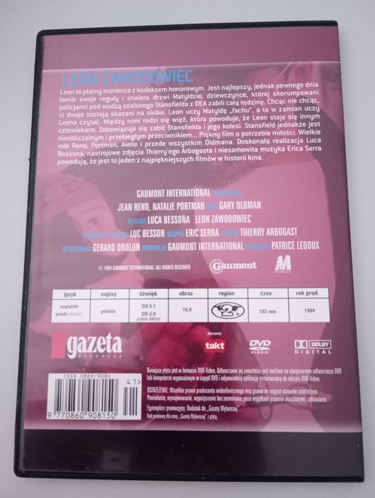Leon zawodowiec film Dvd